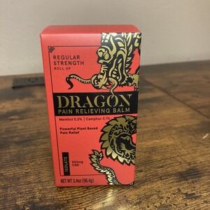 Dragon Balm 3.4Oz Roll-Up Regular Strength